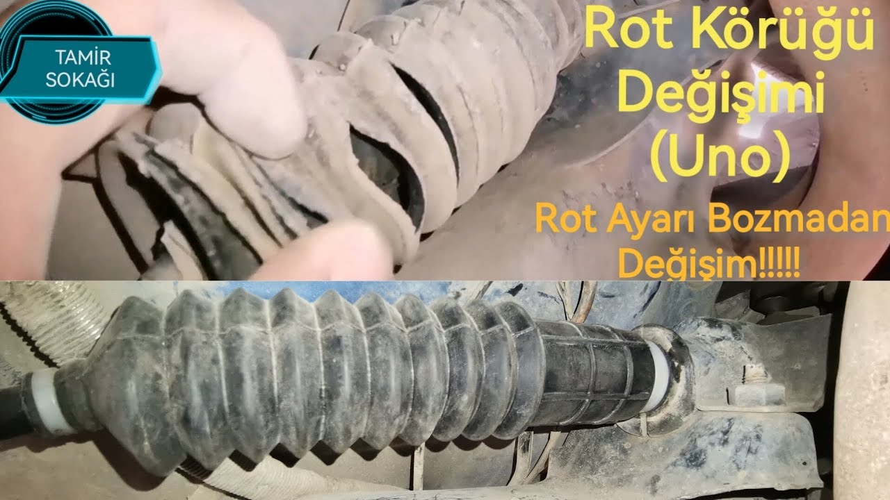 Rot Körüğü Değişimi(Rot Ayarını Bozmadan) Fiat Uno
