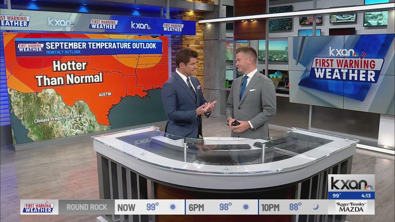 September forecast: When will triple digits end?