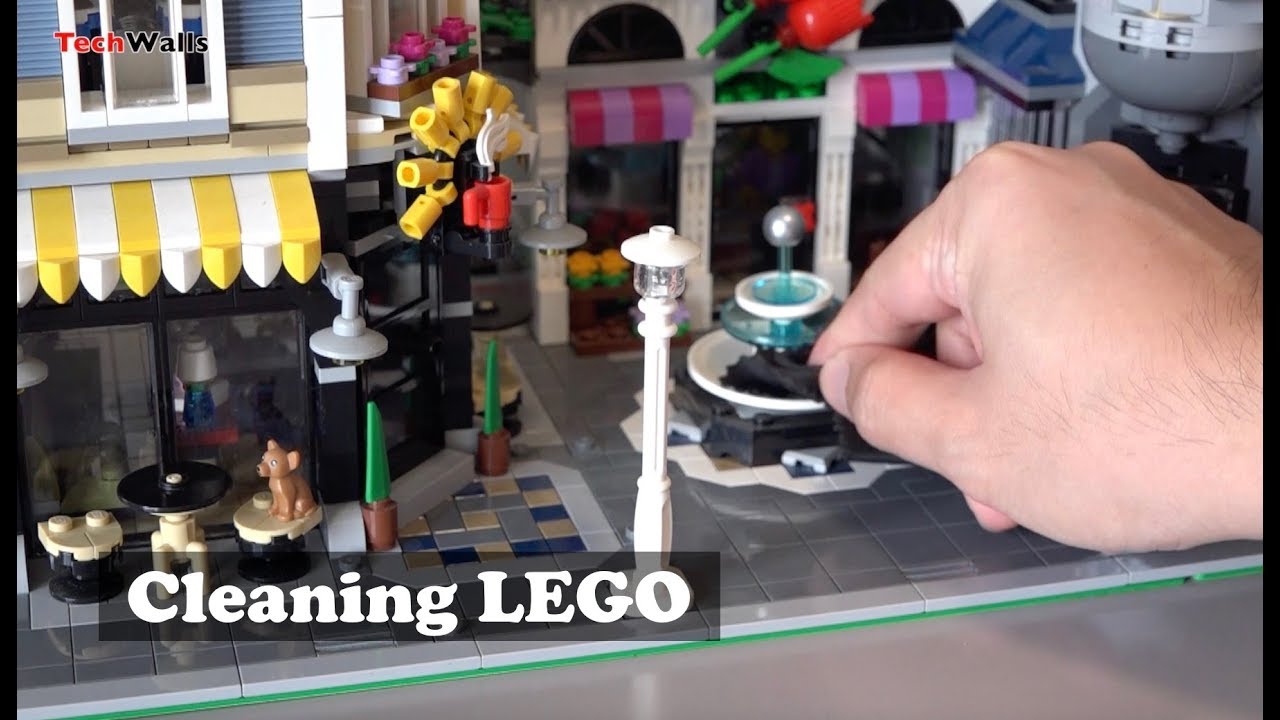How I Clean Assembled LEGO Sets