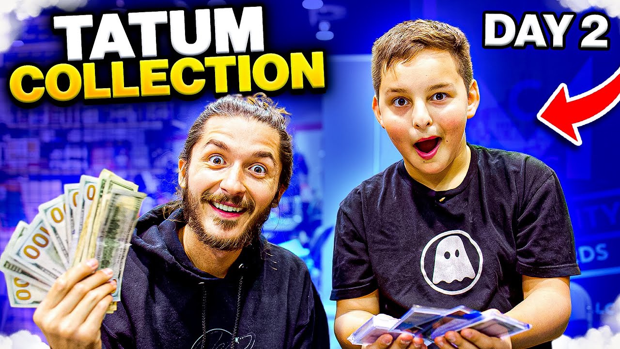 BUYING A MASSIVE JAYSON TATUM COLLECTION at the Chicago Card Show