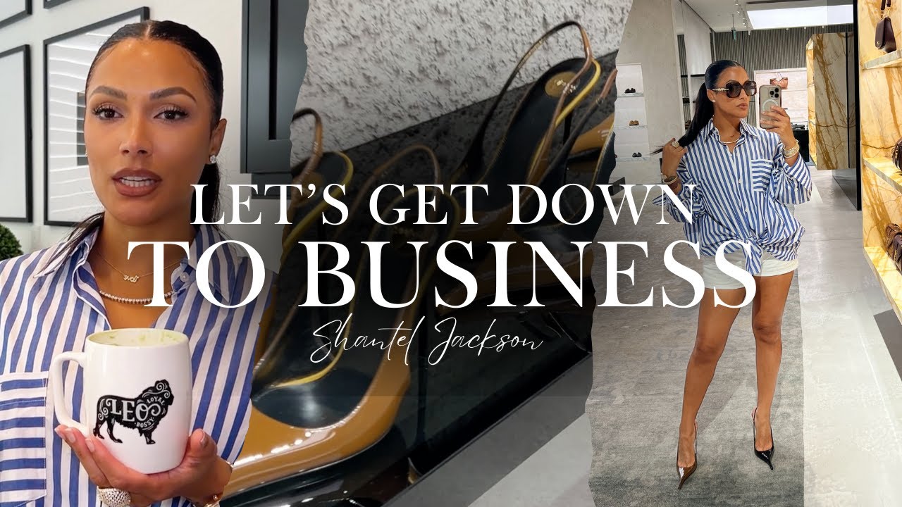 EP1 Let's Get Down to Business | Day in my Life, Tariffs, Meetings & Retail Therapy