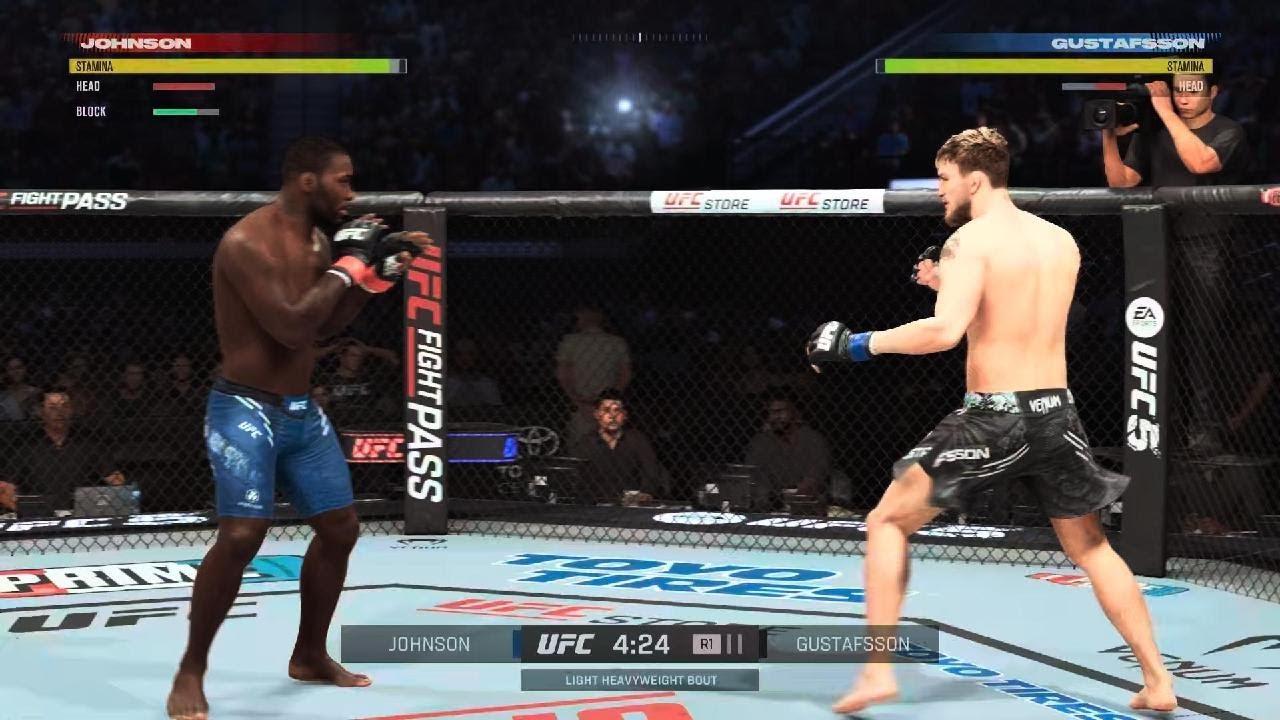 Johnson VS Gustafsson Light Heavyweight Fight