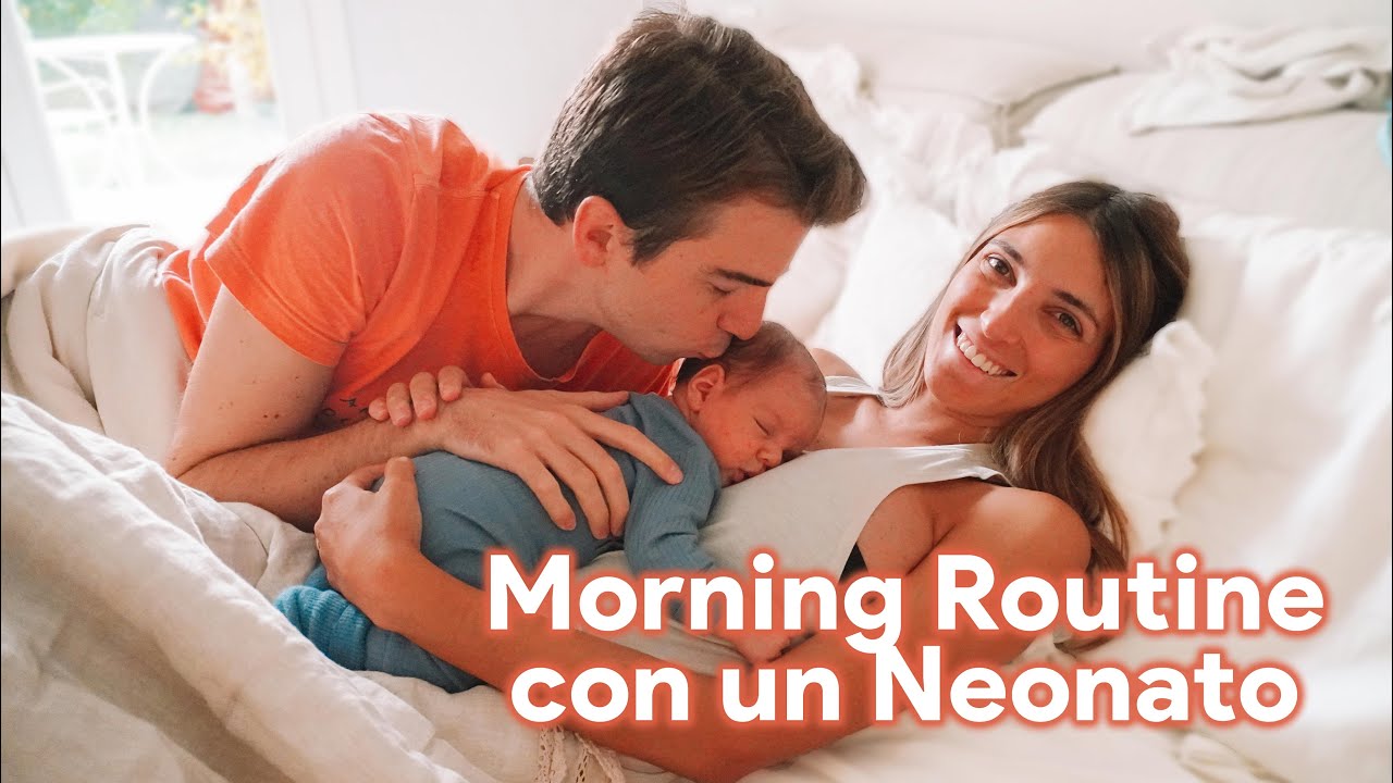 ROUTINE MATTUTINA *realistica* CON MIO FIGLIO NEONATO 👶🏼❤️