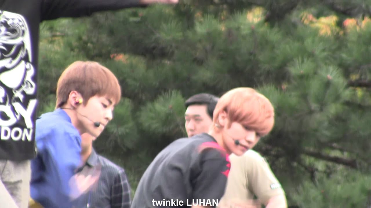 131006 강남 한류 페스티벌 EXO 으르렁 리허설 LUHAN focus