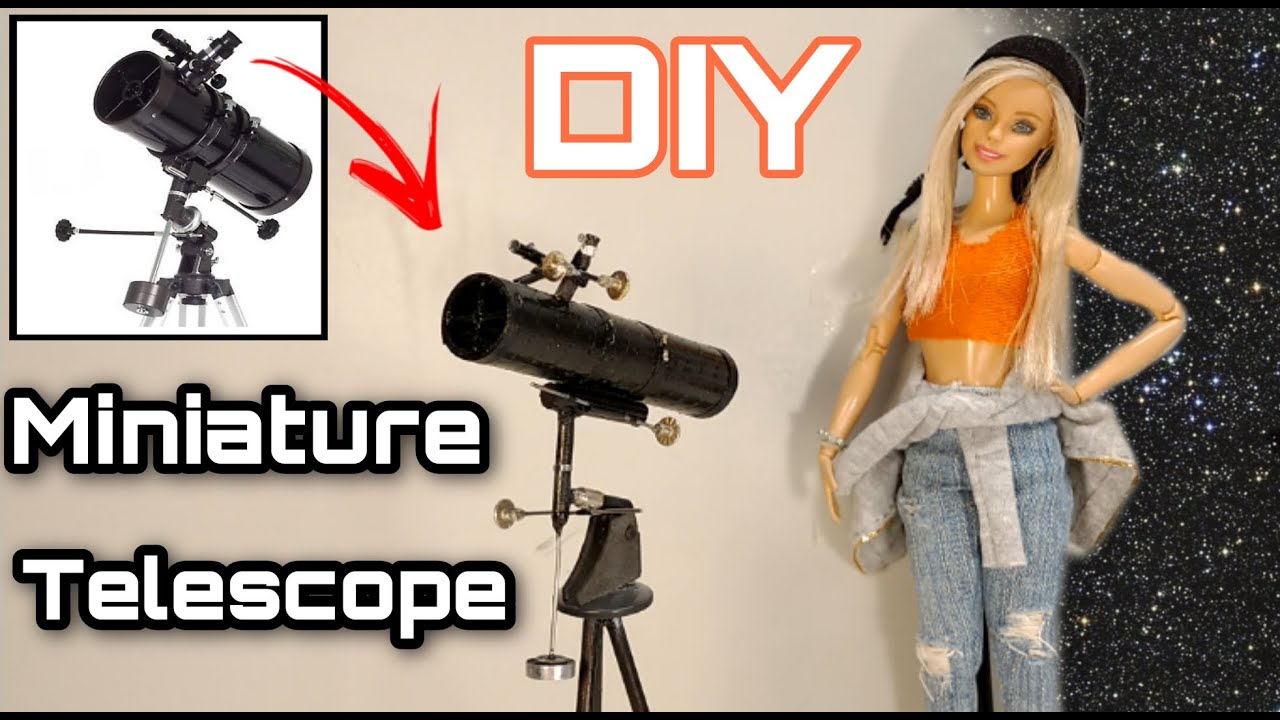 HOW TO MAKE: MINIATURE TELESCOPE | TELESCÓPIO EM MINIATURA