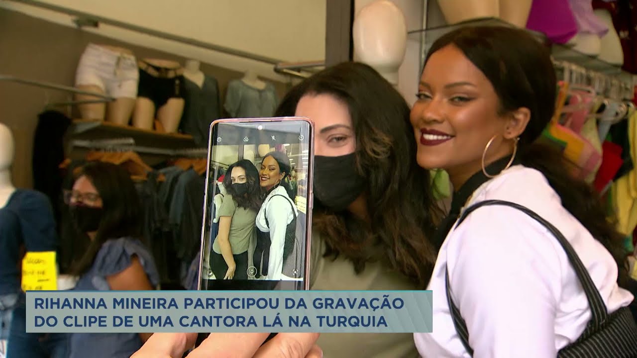Sósia mineira é confundia com Rihanna durante viagem à Europa