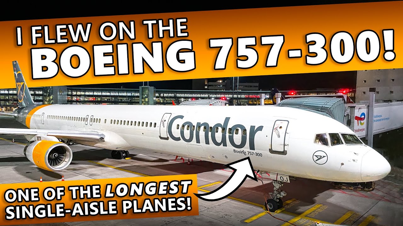 Я летал на РЕДКОМ Boeing 757-300!