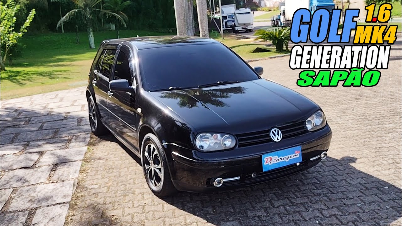 GOLF GENERATION 1.6 MK4 - O FAMOSO GOLF SAPÃO