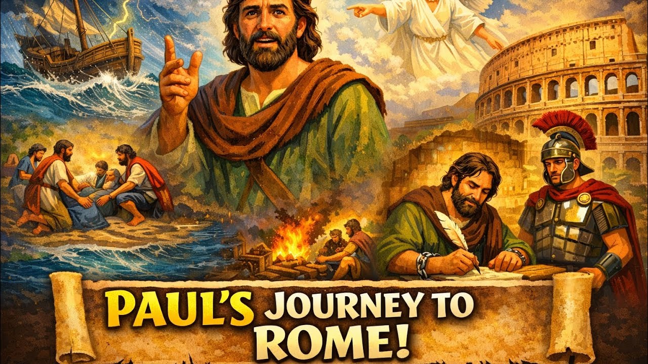 Pauls journey to rome Miracle