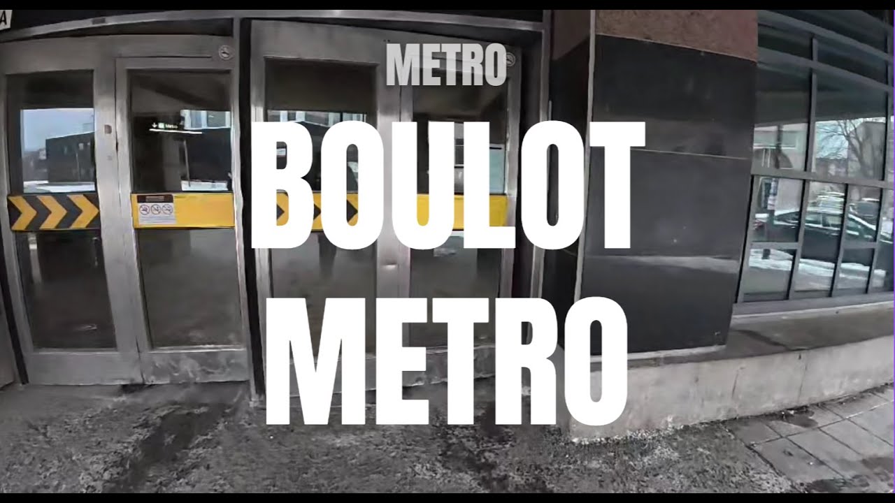MONTREAL: METRO, BOULOT, METRO, UNE JOURNEE AU BUREAU