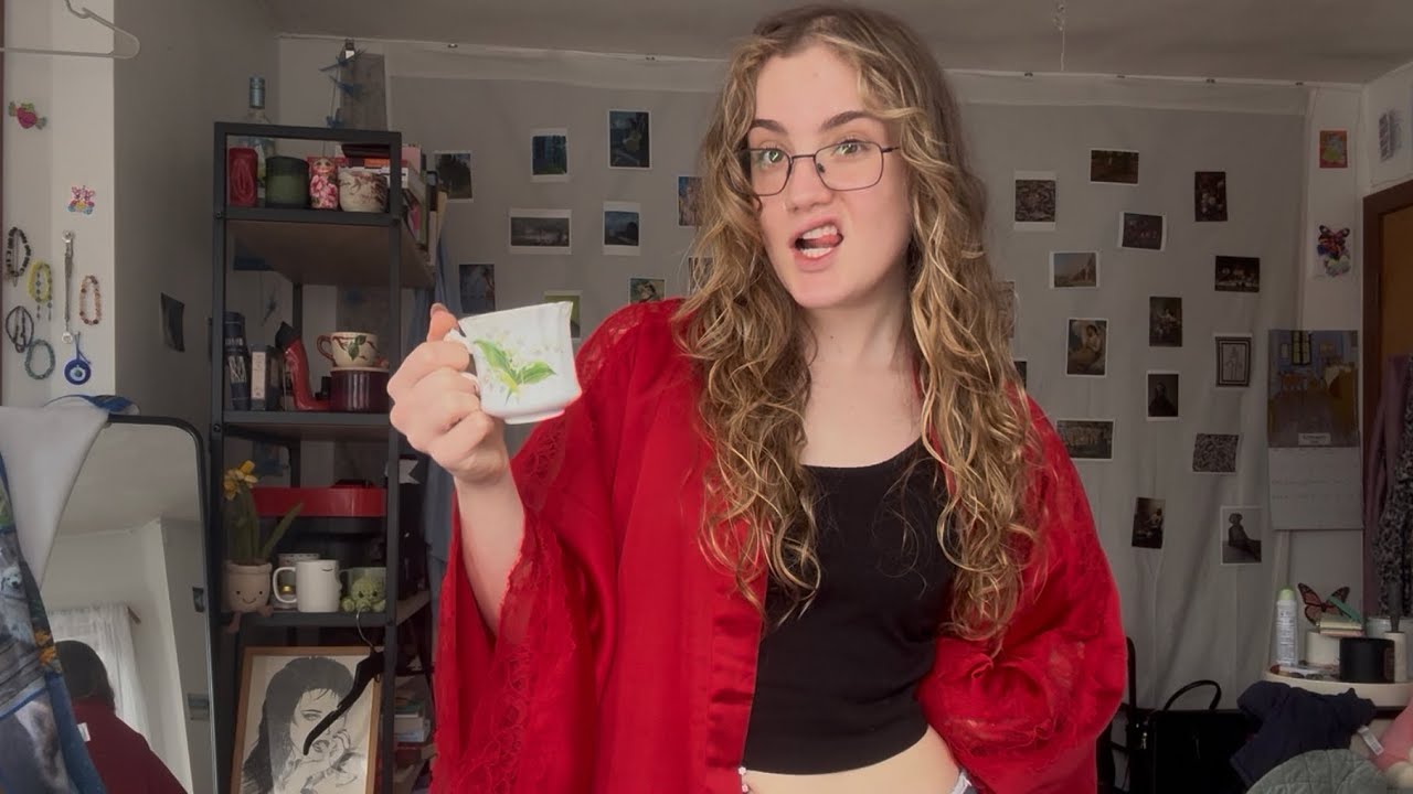 ASMR Fabric Scratching & Personal Attention grwm (I make us coffee & we plan for a good week 💞)