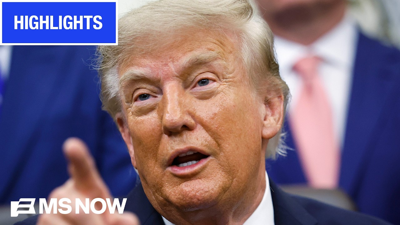 'Clearly UNCONSTITUTIONAL': MS NOW reacts to Trump's mail in voting plot I COMPILATION