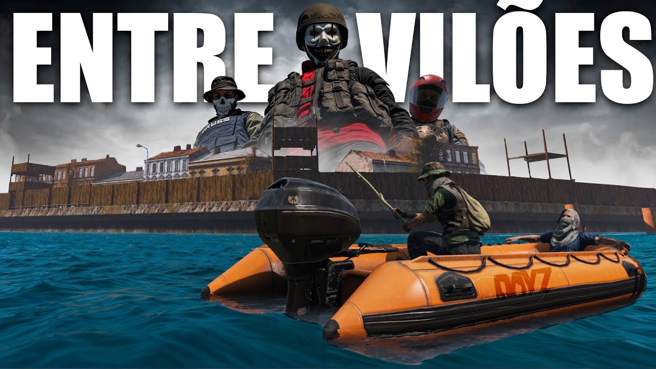 Criamos uma Base em uma Ilha para Lutar contra os Maiores Grupos de Vilões do DayZ Hardcore - Filme