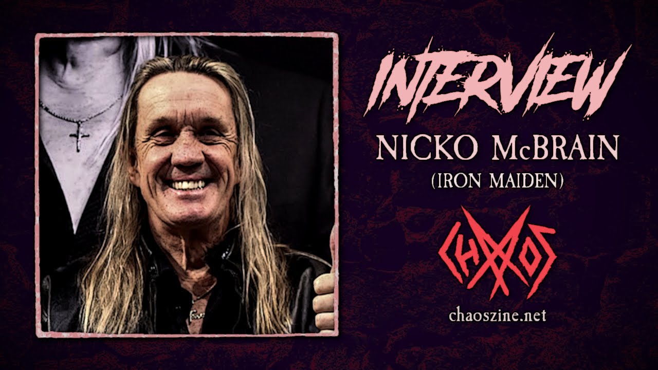 Exclusive Interview with Iron Maiden's Nicko McBrain