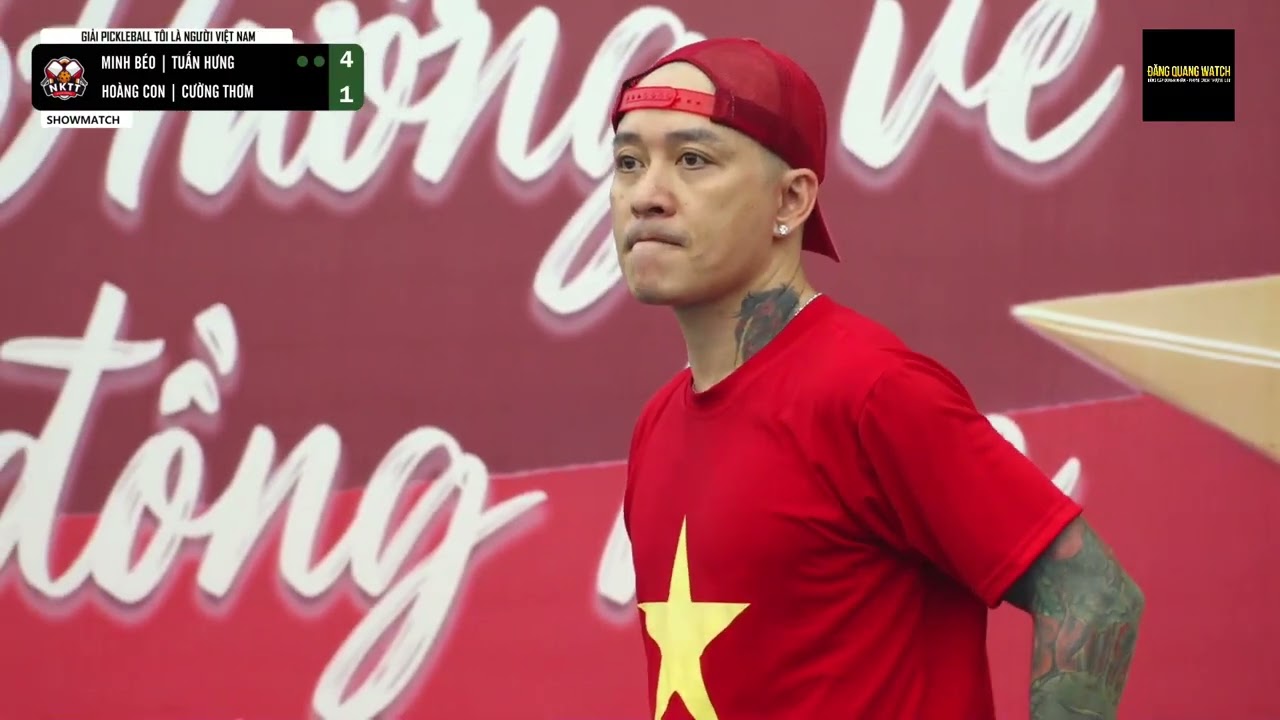 MINH BÉO | TUẤN HƯNG  🆚 HOÀNG CON | CƯỜNG THƠM 📢 [SHOW MATCH] GIẢI PICKLEBALL TÔI LÀ NGƯỜI VIỆT NAM