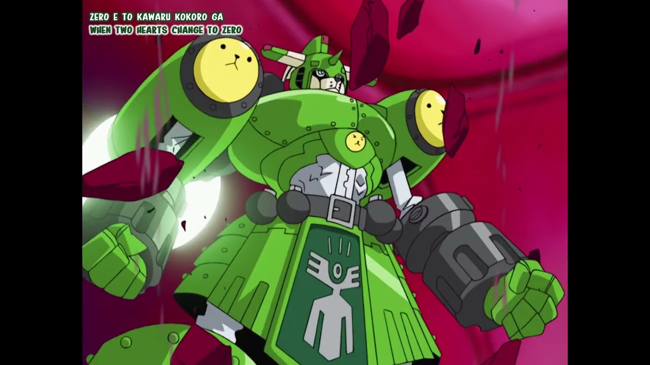 A Digimon and a human, holding the power to defeat a god
