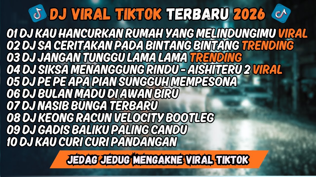 Dj Tiktok Terbaru 2026 🎵 Kau Hancurkan Rumah Yang Melindungimu 🔥 Dj Jauh Ko Pergi