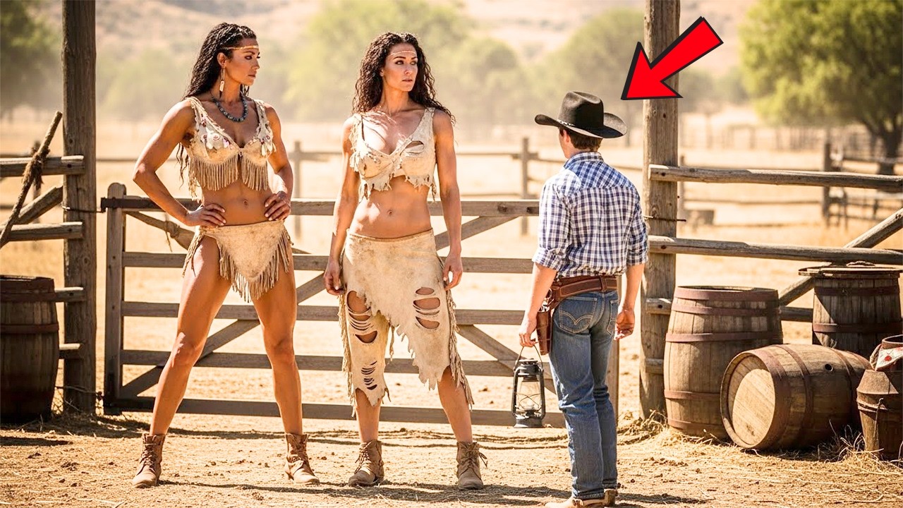 “I Need The Warmth Of A Man...,”—Two Giant Apache Girl Said The Lone Rancher |Best Wild West Stories