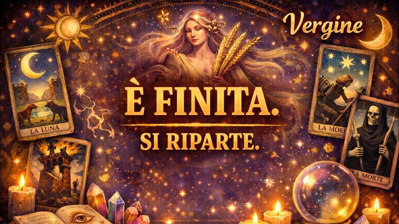 VERGINE 💥 É FINITA‼️SI RIPARTE ♥️