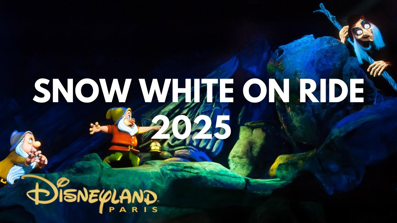 🍎 [4K POV] Snow White Dark Ride 2025 On Ride – Disneyland Paris | Blanche-Neige et les Sept Nains