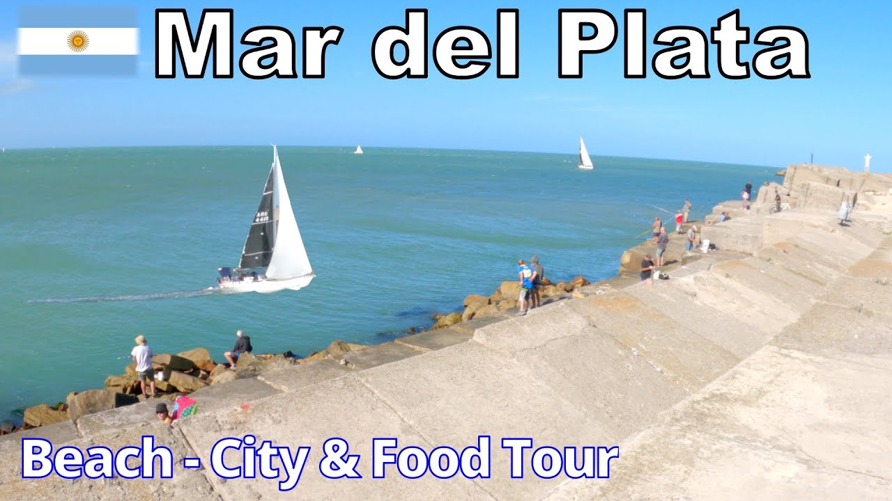 🇦🇷 Mar Del Plata Argentina Walk and Talk #4 Beach, City & Food Tour