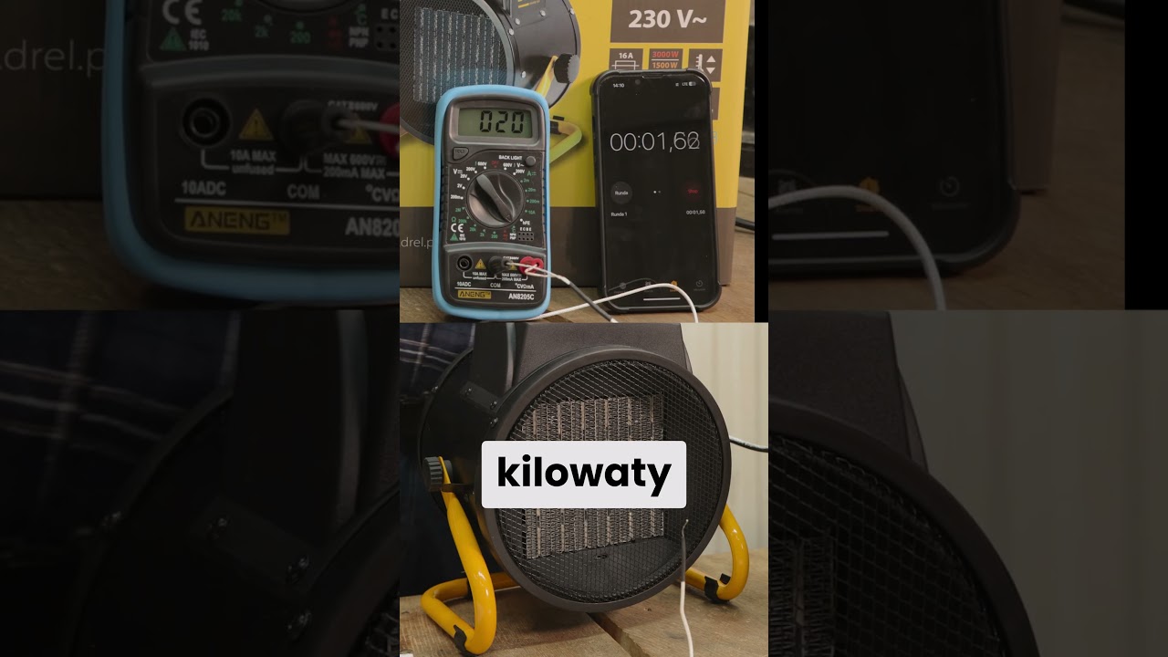Test nagrzewnic! 2 kW kontra 3 kW &ndash; Czy r&oacute;żnica jest widoczna?