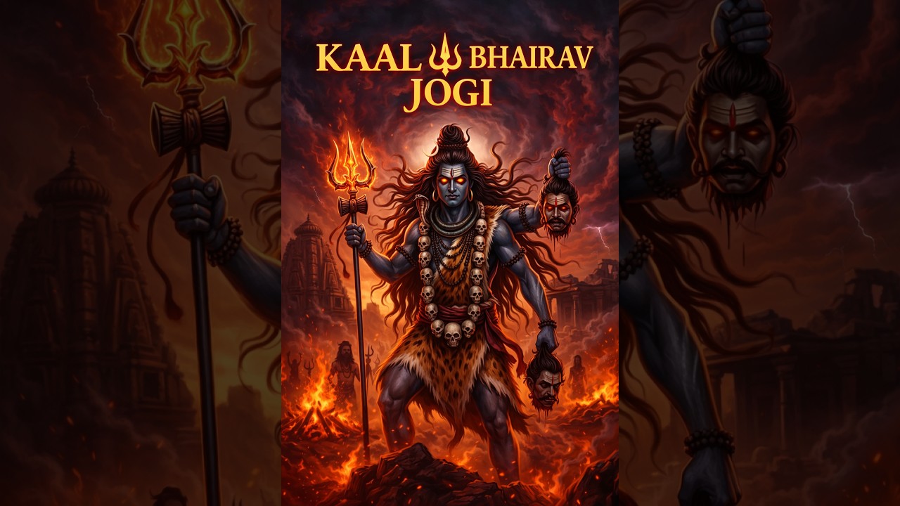 KAAL BHAIRAV JOGI 🔱 Epic Rudra Chant | Dark Spiritual Bhairav Song