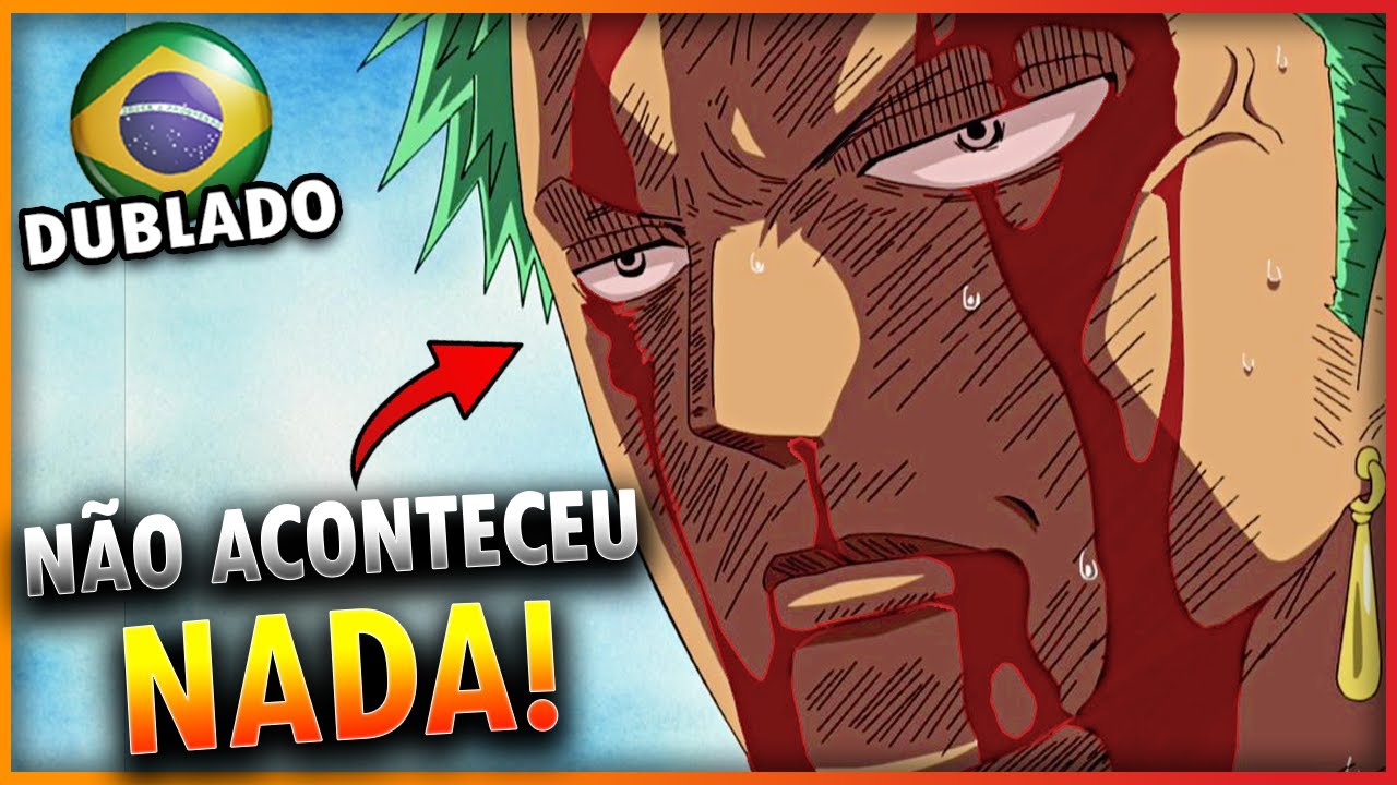 🇧🇷 NÃO... NÃO ACONTECEU NADA...! (DUBLADO PT-BR) One Piece Dublado 🇧🇷
