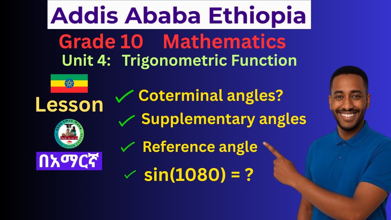 Grade 10  Unit #4  Trigonometric Functions (Lesson #2)