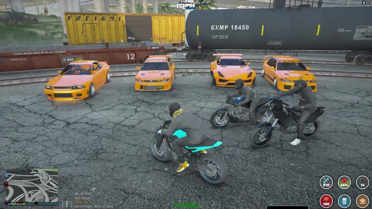 Eclipse RP 67 and Drift huge Bank Heist GTA 5 RP
