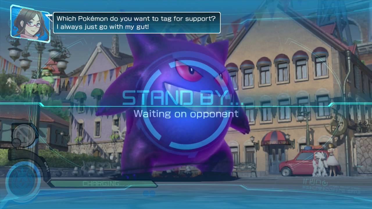 Pokken  - Kira (Gengar) vs Dynahole (Pikachu Libre)