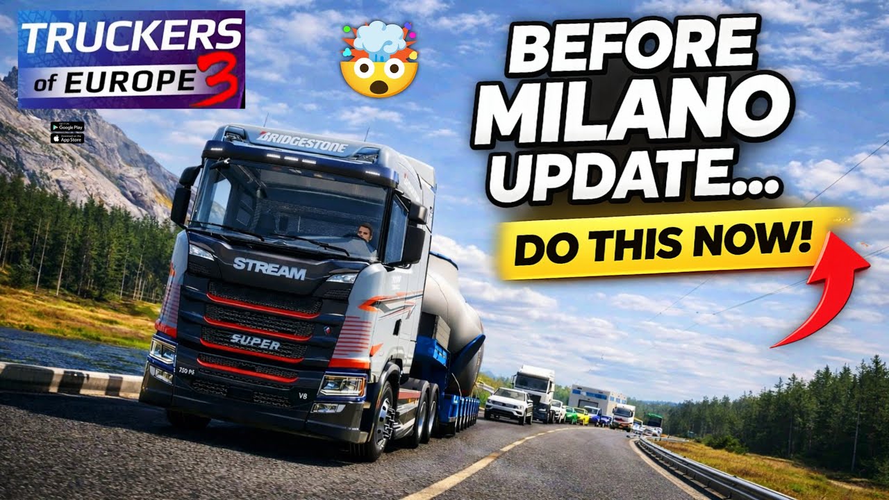 Новое обновление Truckers of Europe 3 &ndash; Сделайте ЭТО до выхода карты Milano 🔥✅