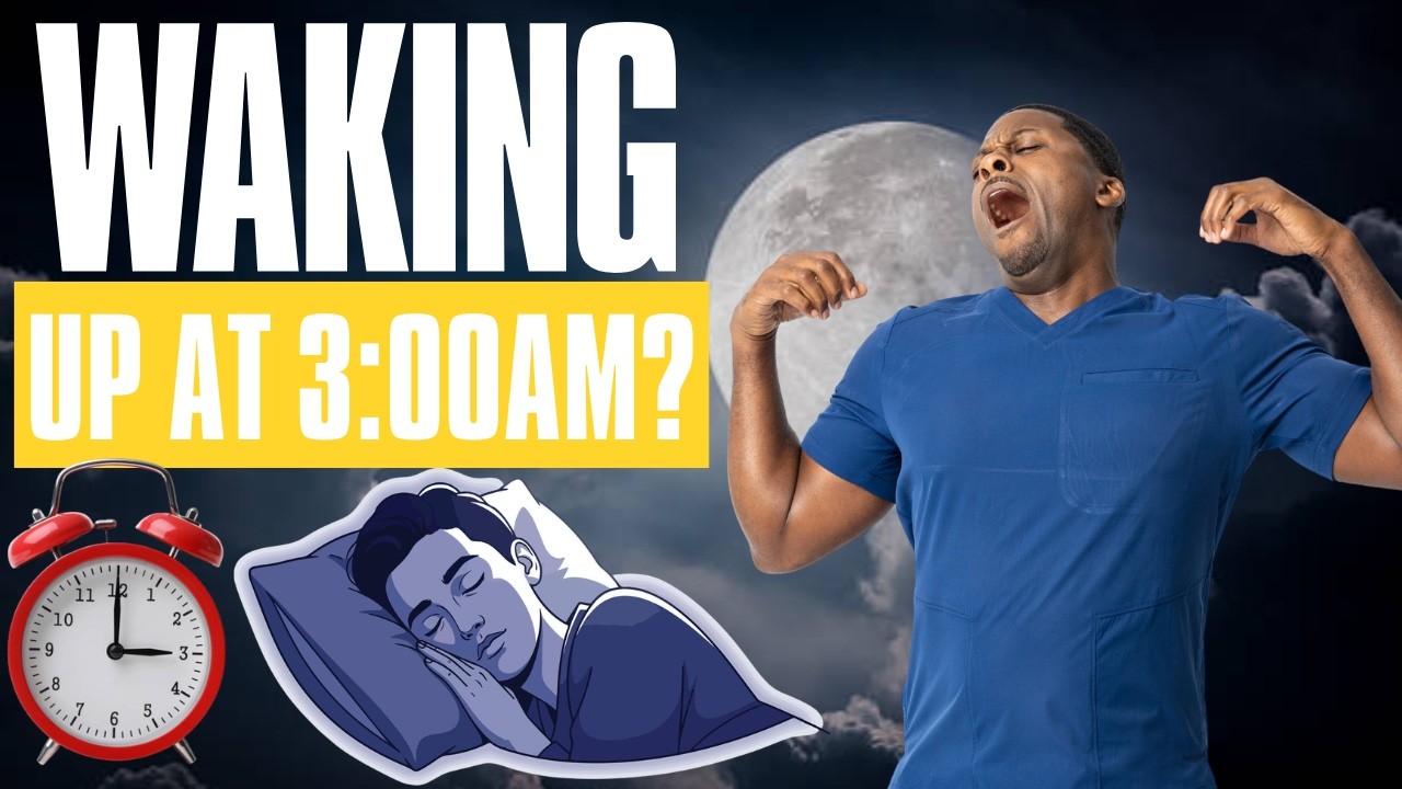5 Reasons Why You&rsquo;re Waking Up At 3AM