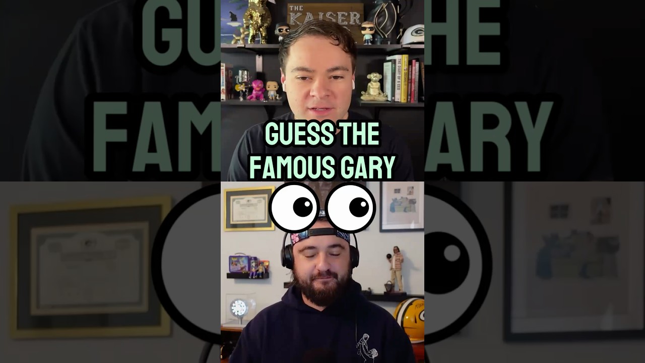 Guess the Famous Gary! 👀 #shorts #gary #eyes