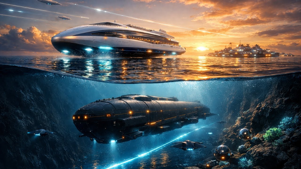 Ocean 2560: Inside the Future of Hover Ships and Deep-Sea Cargo Highways