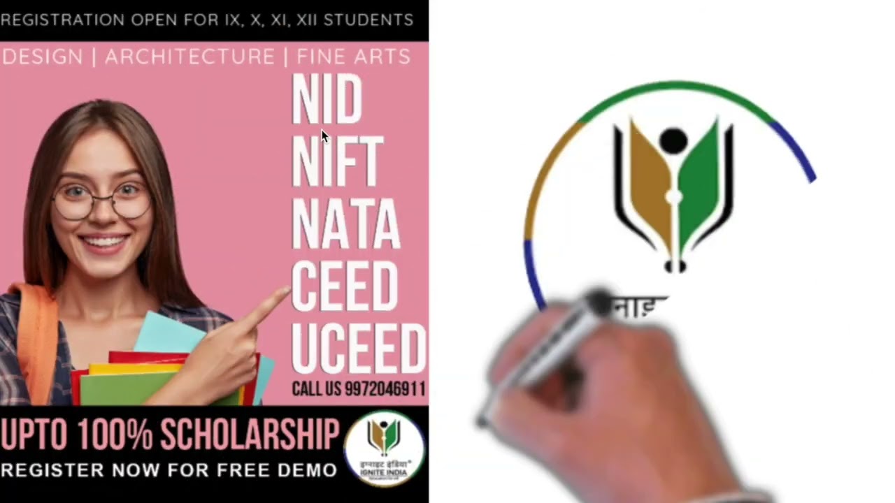 NIFT NID NATA UCEED CEED Coaching in Delhi | IGNITE INDIA EDUCATION