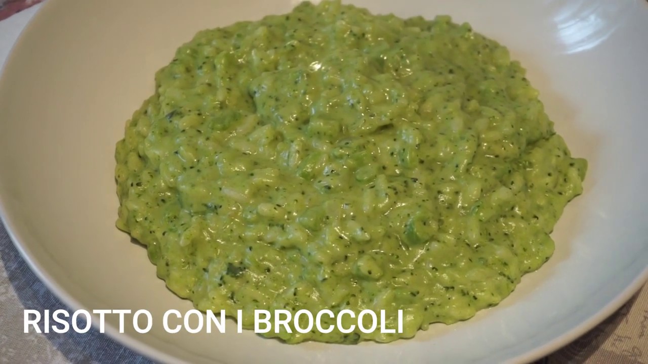 Risotto con i broccoli, cremoso, gustoso e vegetariano!