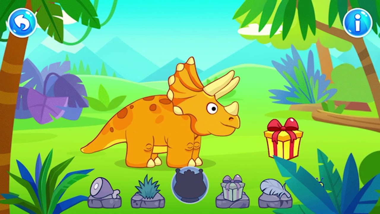 🦕Мир ДИНОЗАВРОВ🦖Трицератопс/dinosaurs