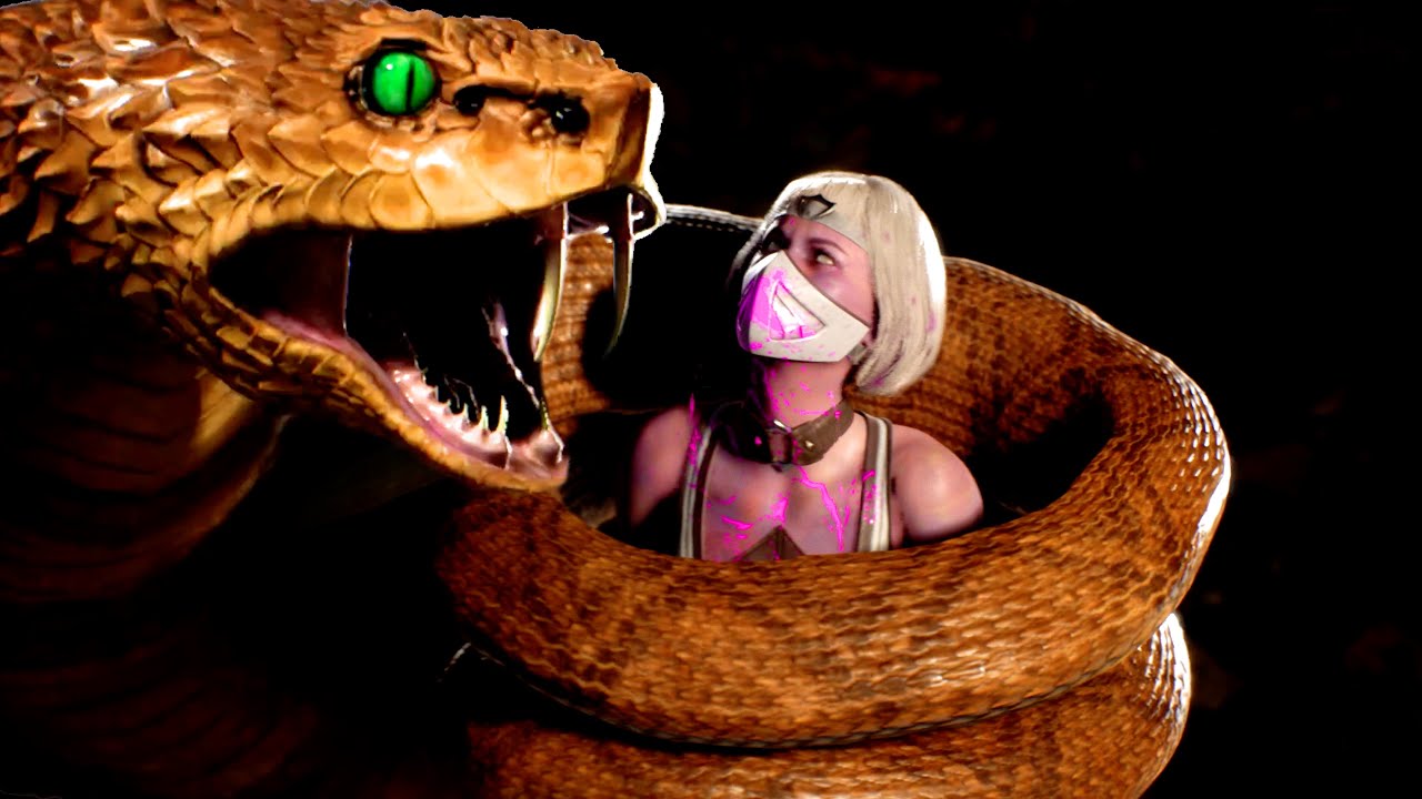 Mortal Kombat 1 All Animalities on Khameleon Kameo