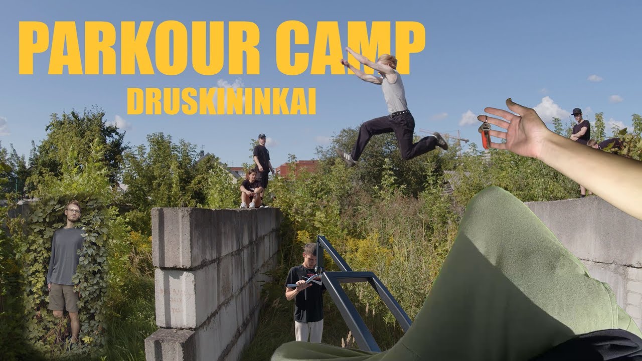 Druskininkų parkūro stovyka 2023