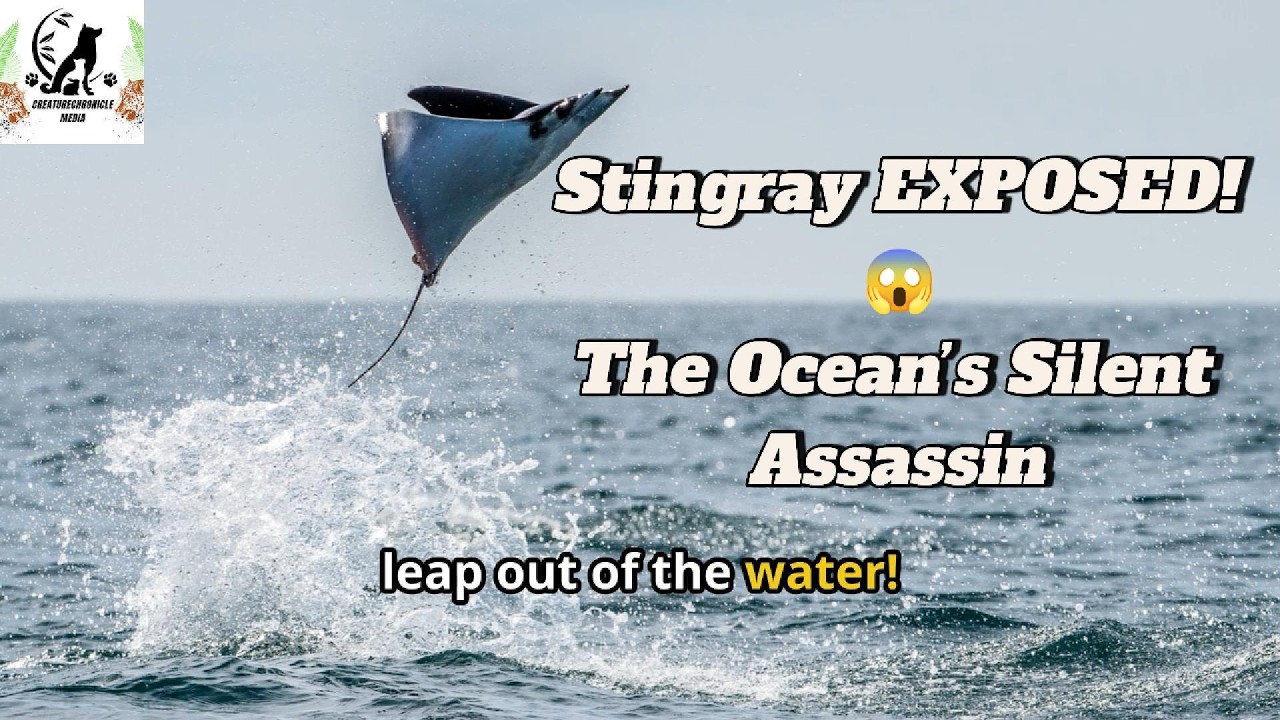 Stingray EXPOSED! 😱 😳🌊The Ocean’s Silent Assassin! #stingray #oceanwildlife  #facts