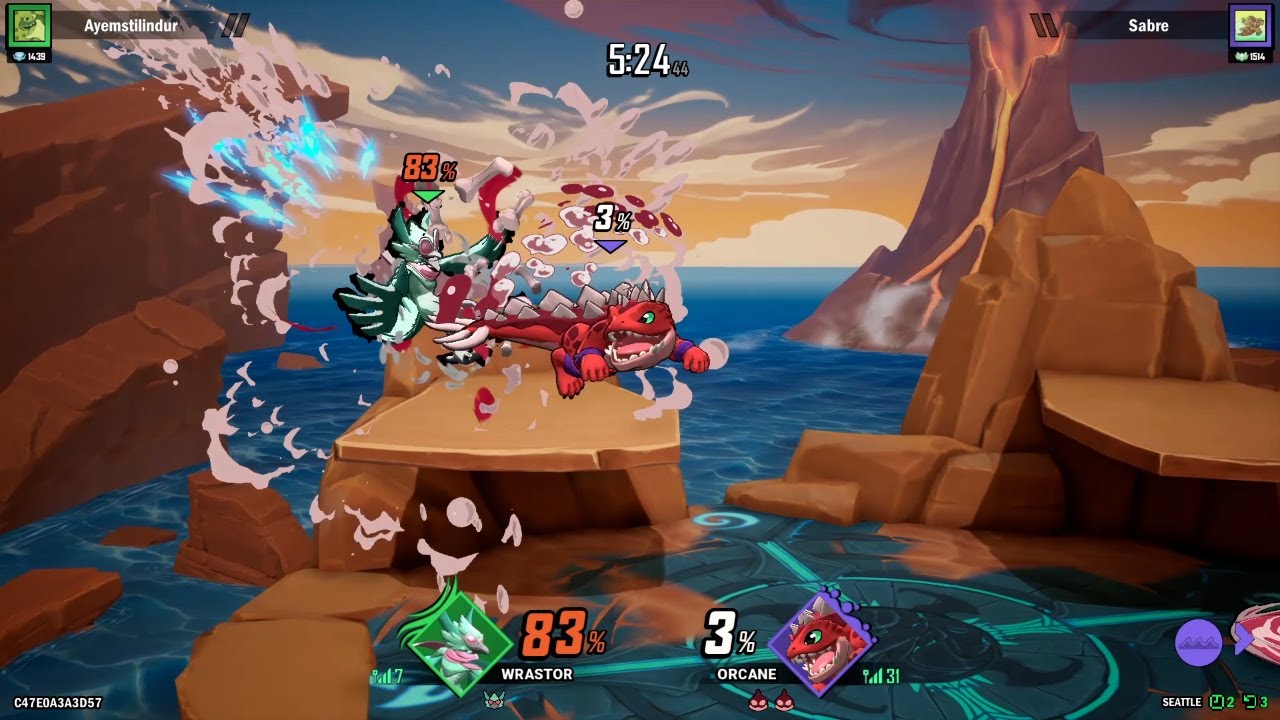 Always Moving - A Rivals of Aether 2 Orcane Combo Video ft. Sabre