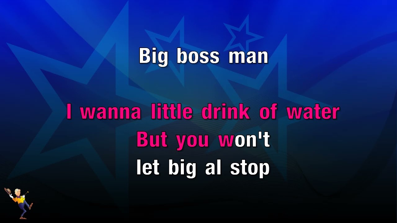 Big Boss Man - Elvis Presley (KARAOKE)