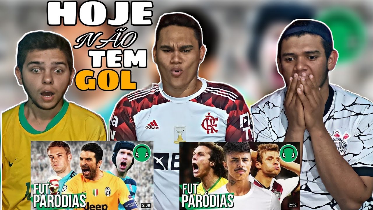 React a futparódias 2 em 1 ♫ SUA BOLA EU VOU PEGAR E LARARARA |♫ CHEIA DE MARRA (só salvadas épicas)