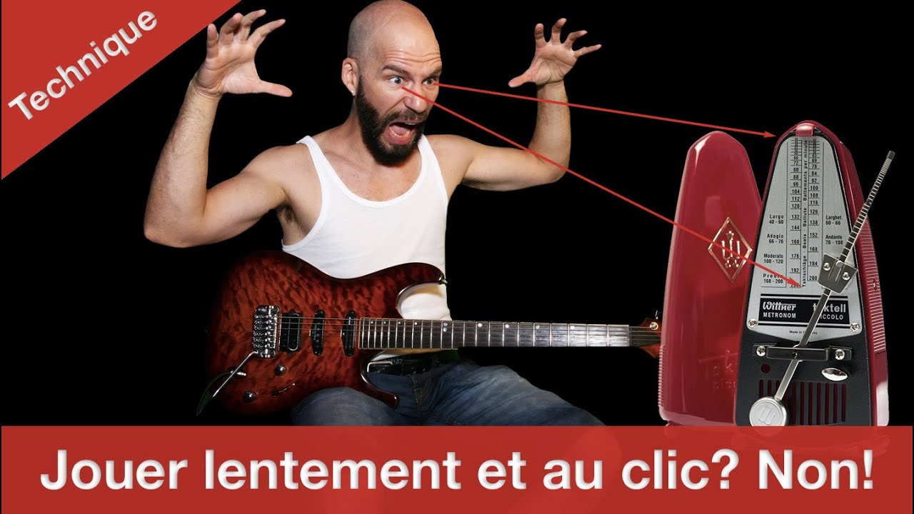 Jouer lentement et au CLIC pour ensuite jouer vite? NON!