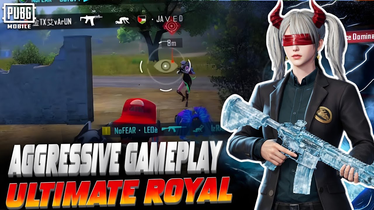 PUBG Mobile Aggressive Gameplay | Ultimate Royale Domination 🔥 Full Squad Wipe
