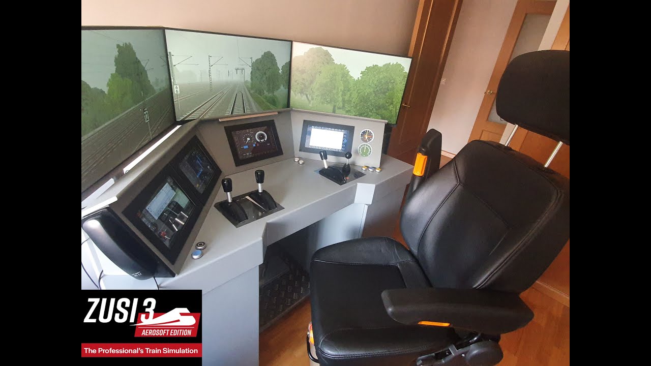 Rail driver Profesional para simulador de trenes