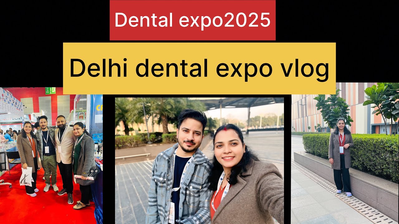 Delhi dental expo vlog 2025 #dental #shopping #vlog #new #marriedlife #doctor #minivlog 