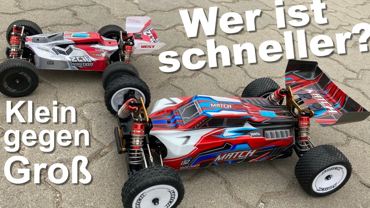 Speed Test - WLtoys 144001 vs. 104001