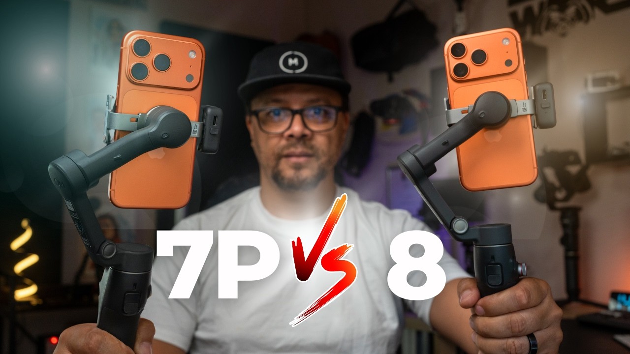 DJI Osmo Mobile 8 против Osmo Mobile 7P. Стоит ли обновляться?
